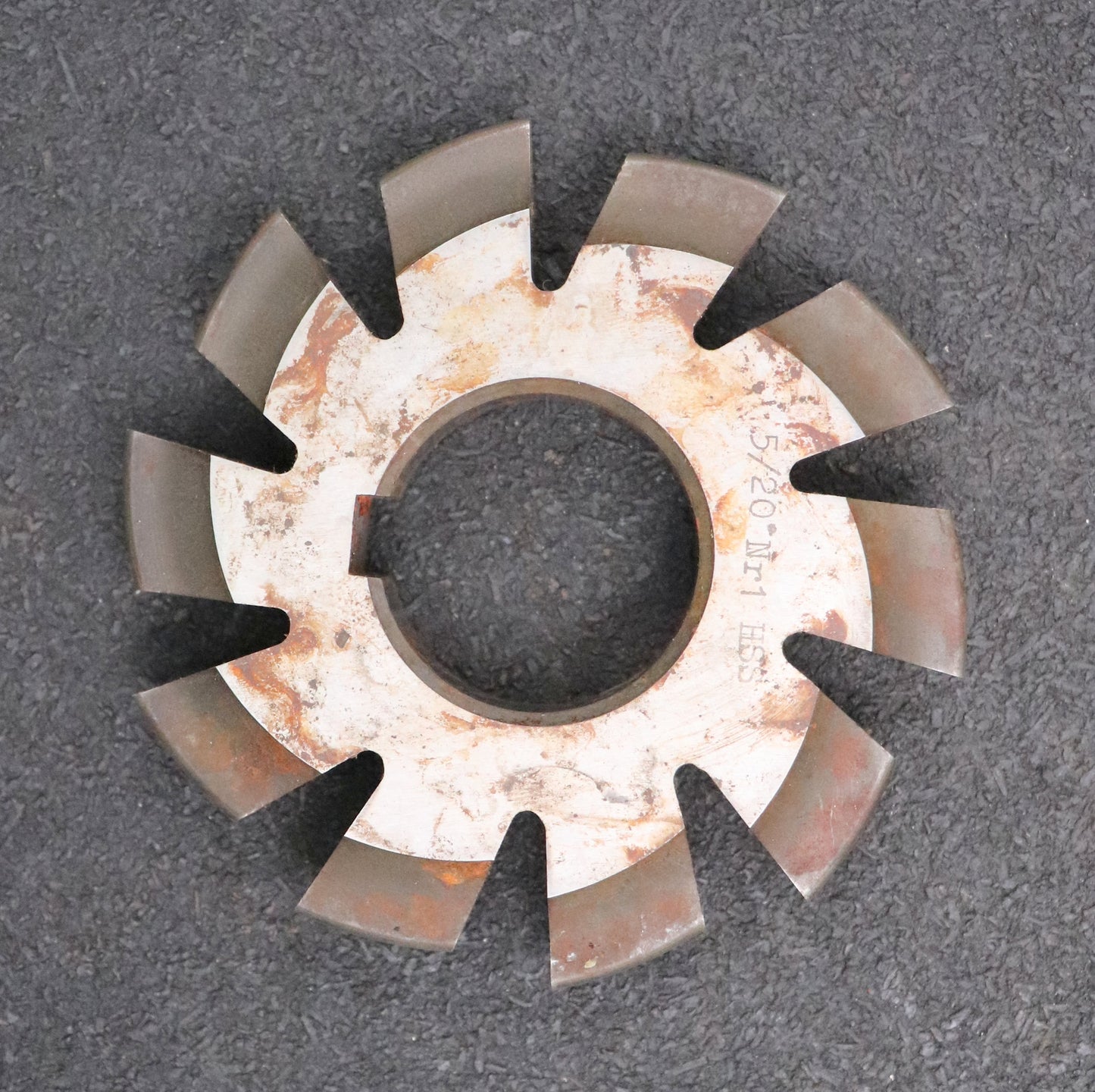 Bild des Artikels Zahnformfräser-gear-profile-cutter-m=-5mm-Nr.-1-für-Zähnezahlbereich-Z=-12-13