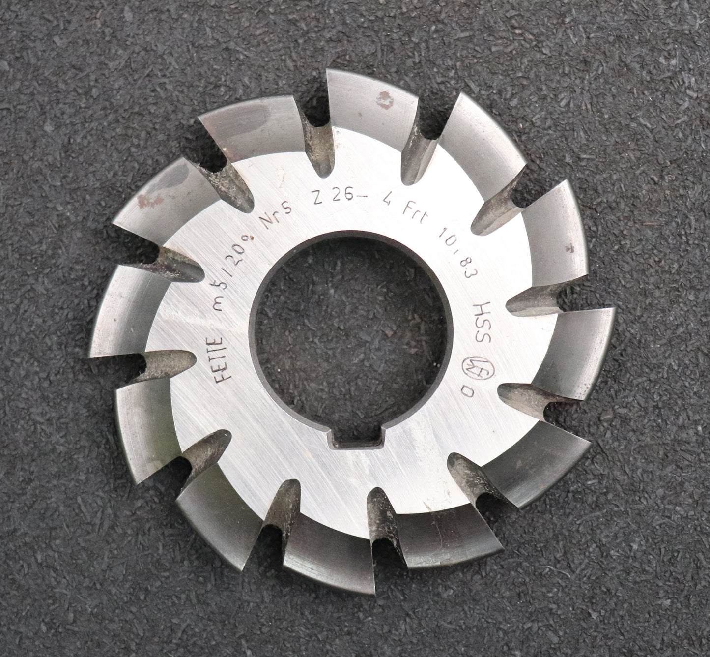 Bild des Artikels FETTE-Zahnformfräser-gear-profile-cutter-m=-5mm-Nr.-5-Zähnezahlbereich-Z=-26-34