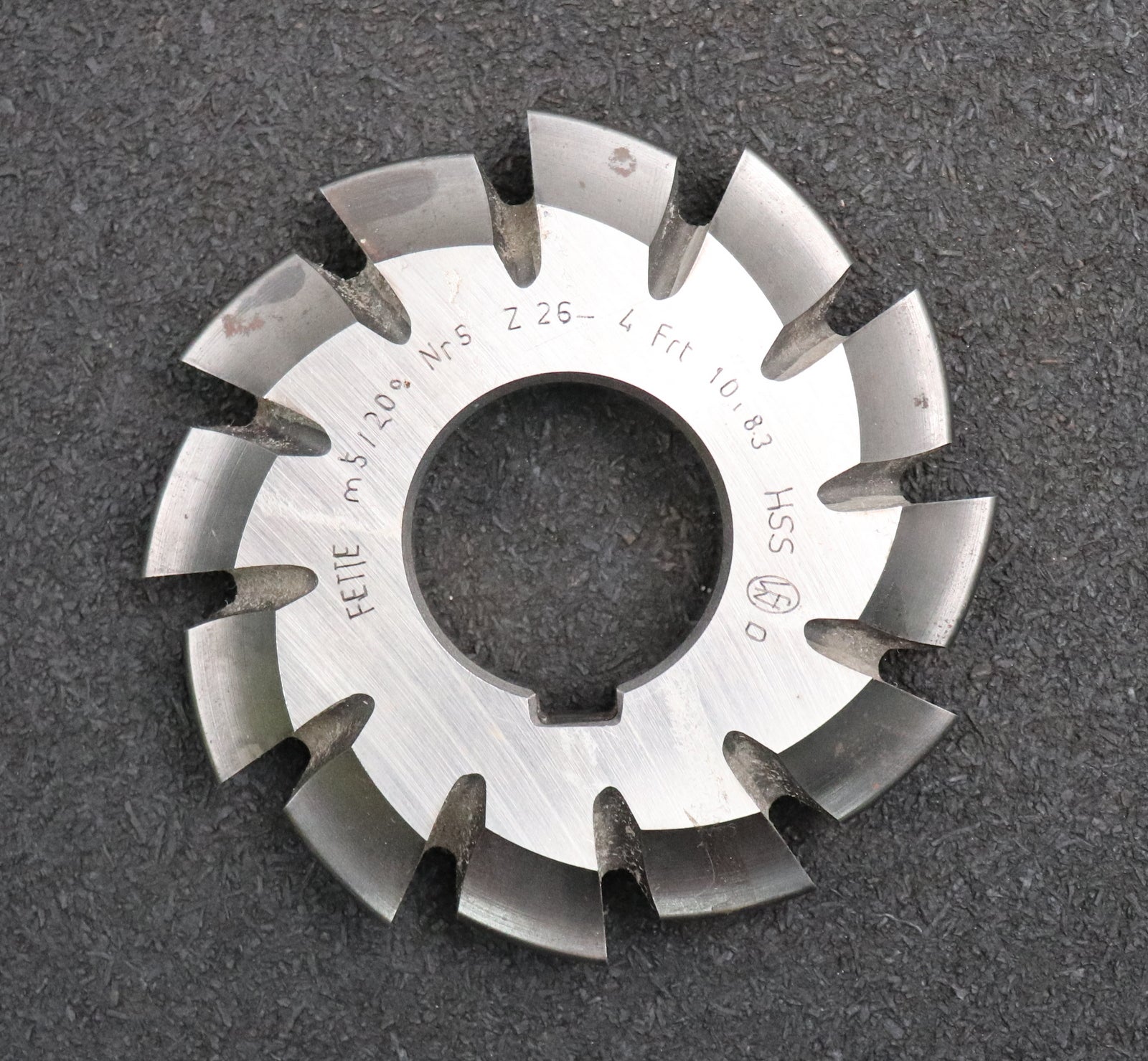 Bild des Artikels FETTE-Zahnformfräser-gear-profile-cutter-m=-5mm-Nr.-5-Zähnezahlbereich-Z=-26-34