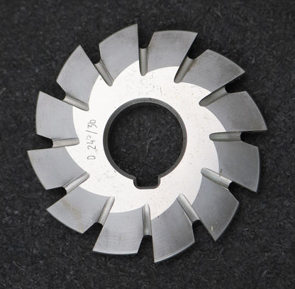 Bild des Artikels DOLD-Prismenfräser-D24°/3b-Winkel-24°-Kopfabrundung-auf-3mm-Ø70,8x7xØ22mm-LKN