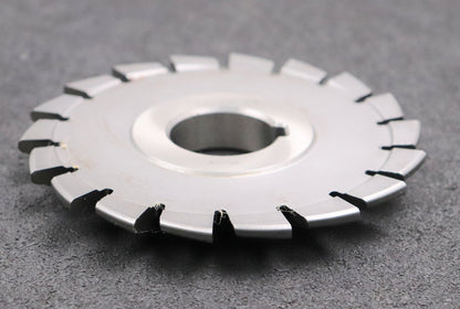 Bild des Artikels DOLD-asymmetrischer-Prismenfräser-E-22°/2b-Flankenwinkel-22°/0°-Gesamtwinkel-22°