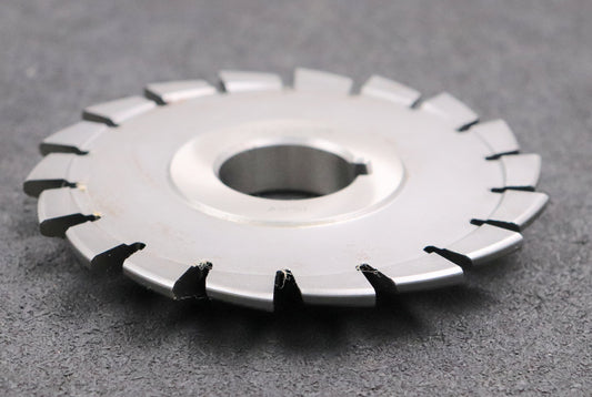 Bild des Artikels DOLD-asymmetrischer-Prismenfräser-E-22°/2b-Flankenwinkel-22°/0°-Gesamtwinkel-22°