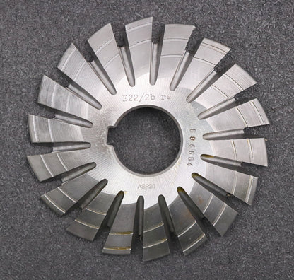 Bild des Artikels DOLD-asymmetrischer-Prismenfräser-E-22°/2b-Flankenwinkel-22°/0°-Gesamtwinkel-22°