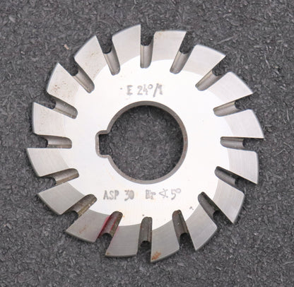 Bild des Artikels DOLD-asymmetrischer-Prismenfräser-E-24°/1-Gesamtwinkel-24°-Flankenwinkel-24°/0°