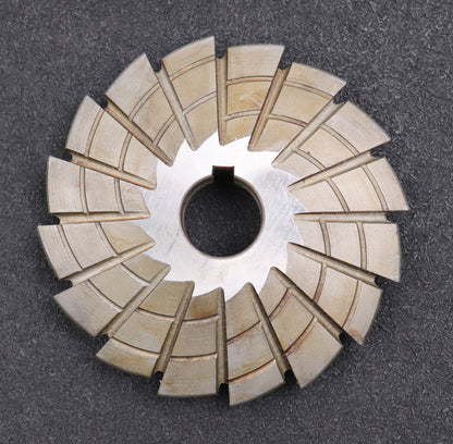 Bild des Artikels DOLD-Prismenfräser-D30°/1-Winkel-30°-Kopfabrundung-auf-1mm-Ø130x24,6xØ22mm