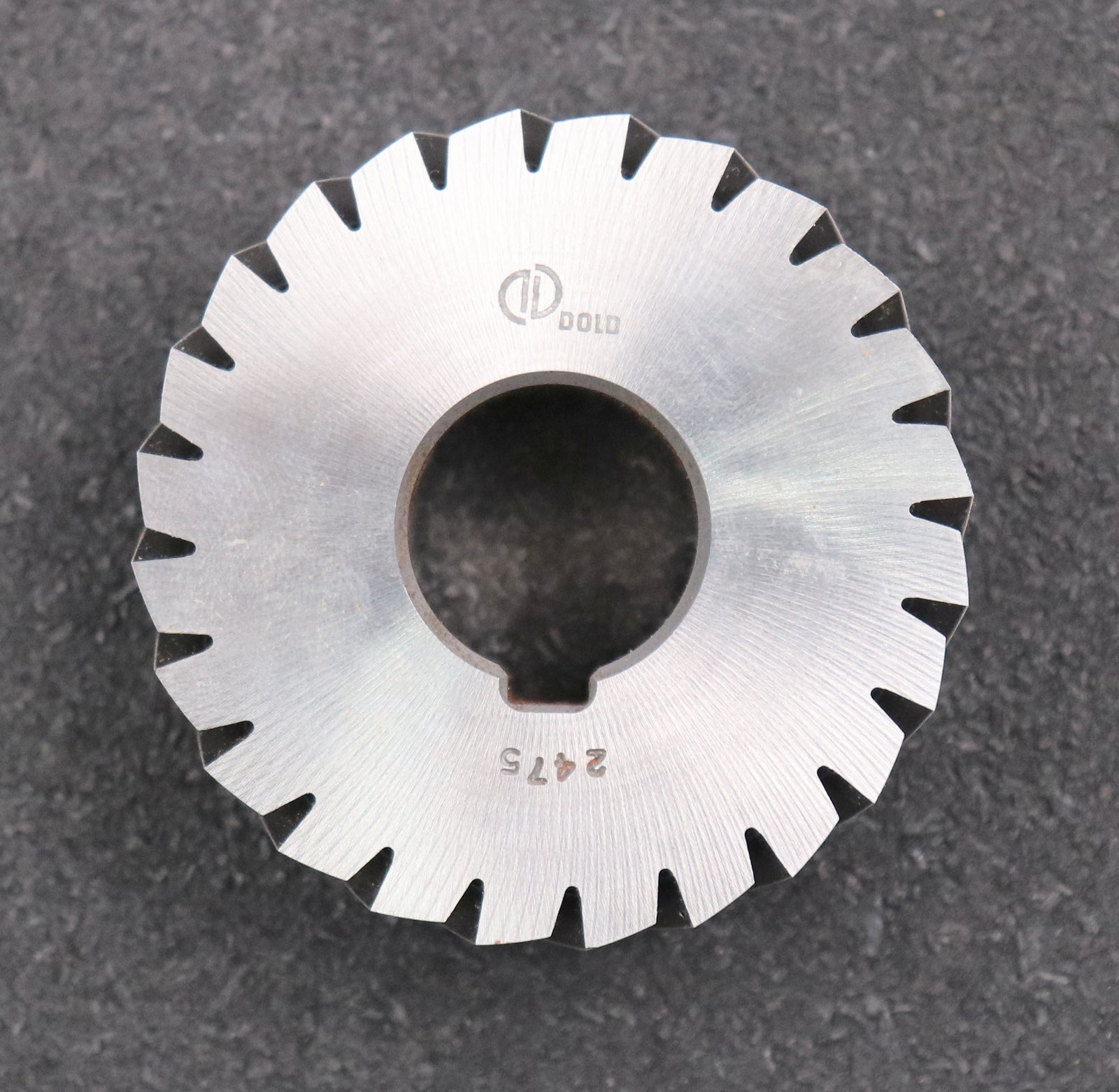 Bild des Artikels DOLD-Rillenfräser-Teilung-0,3-x-60°-Abmessungen-Ø64x28xØ22mm-mit-LKN