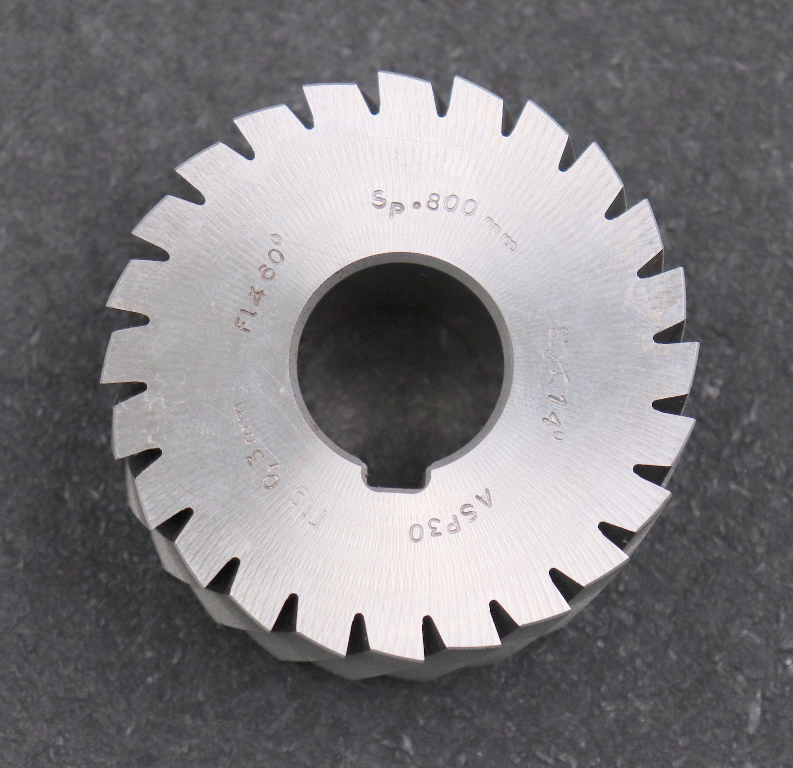Bild des Artikels DOLD-Rillenfräser-Teilung-0,3-x-60°-Abmessungen-Ø64x28xØ22mm-mit-LKN