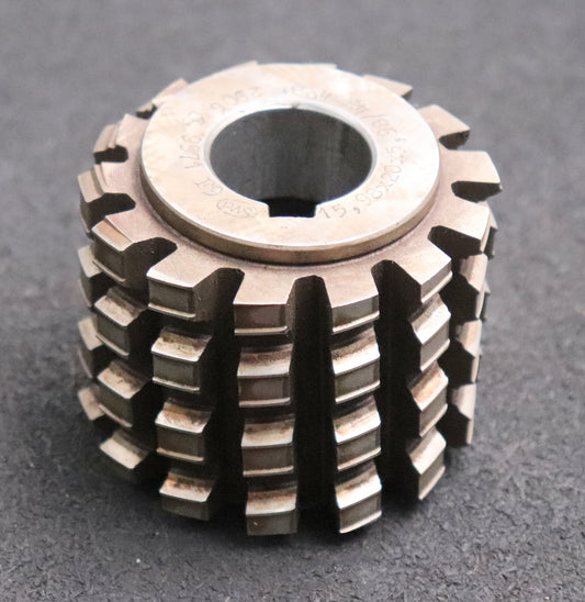 Bild des Artikels PWS-Keilwellen-Wälzfräser-4-Keile-15,98x20x5,98-mit-Höcker-Ø71x58xØ27mm