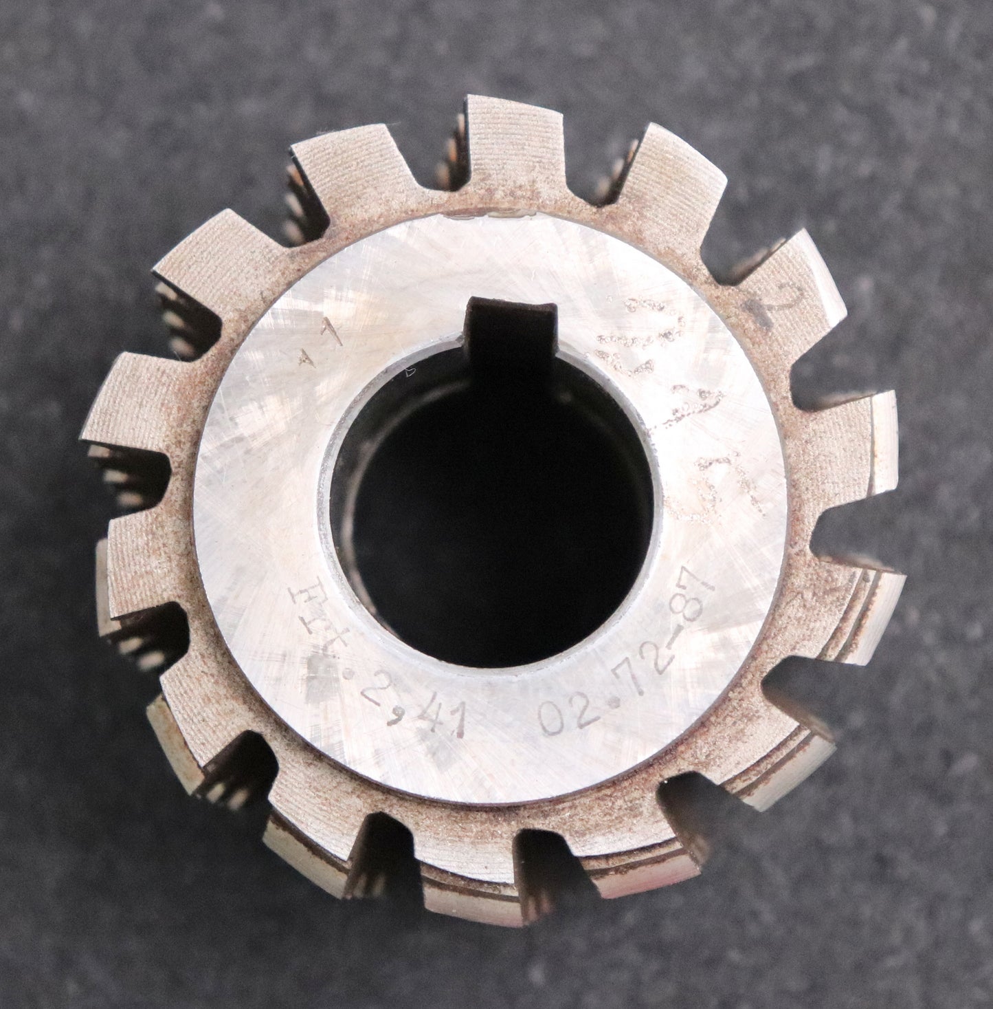 Bild des Artikels PWS-Keilwellen-Wälzfräser-4-Keile-15,98x20x5,98-mit-Höcker-Ø71x58xØ27mm