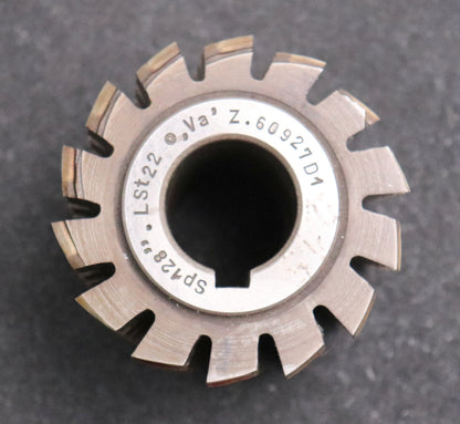 Bild des Artikels Keilwellen-Wälzfräser-6-Keile-30x25,3x6-mit-Höcker-Fertigfräser-Ø75x66xØ27mm-LKN