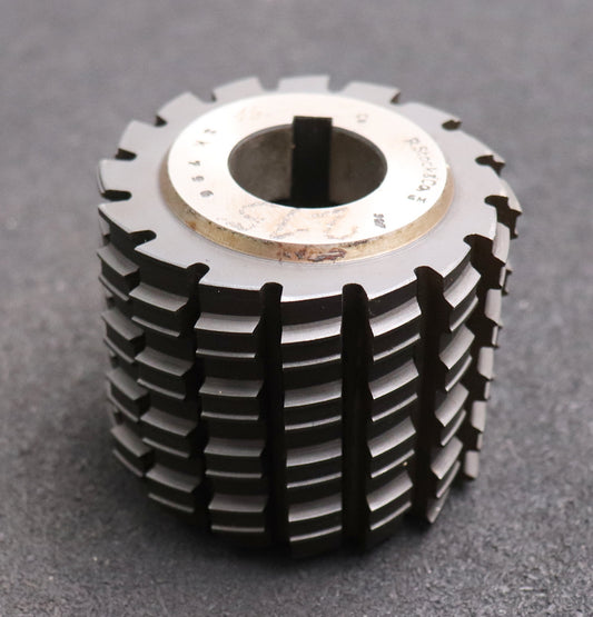 Bild des Artikels R.STOCK-Keilwellen-Wälzfräser-6-Keile-32,32x36x6,32-mit-Höcker-Fertigfräser