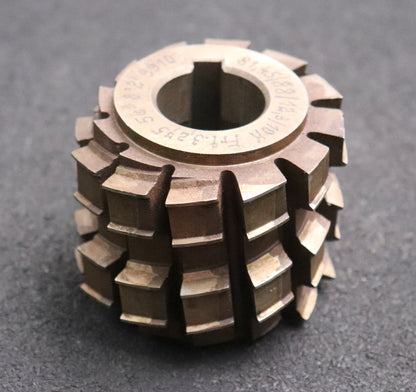 Bild des Artikels Keilwellen-Wälzfräser-10-Keile-81,45x88x12,3-Höcker-Fertigfräser-Ø70x60xØ27mm