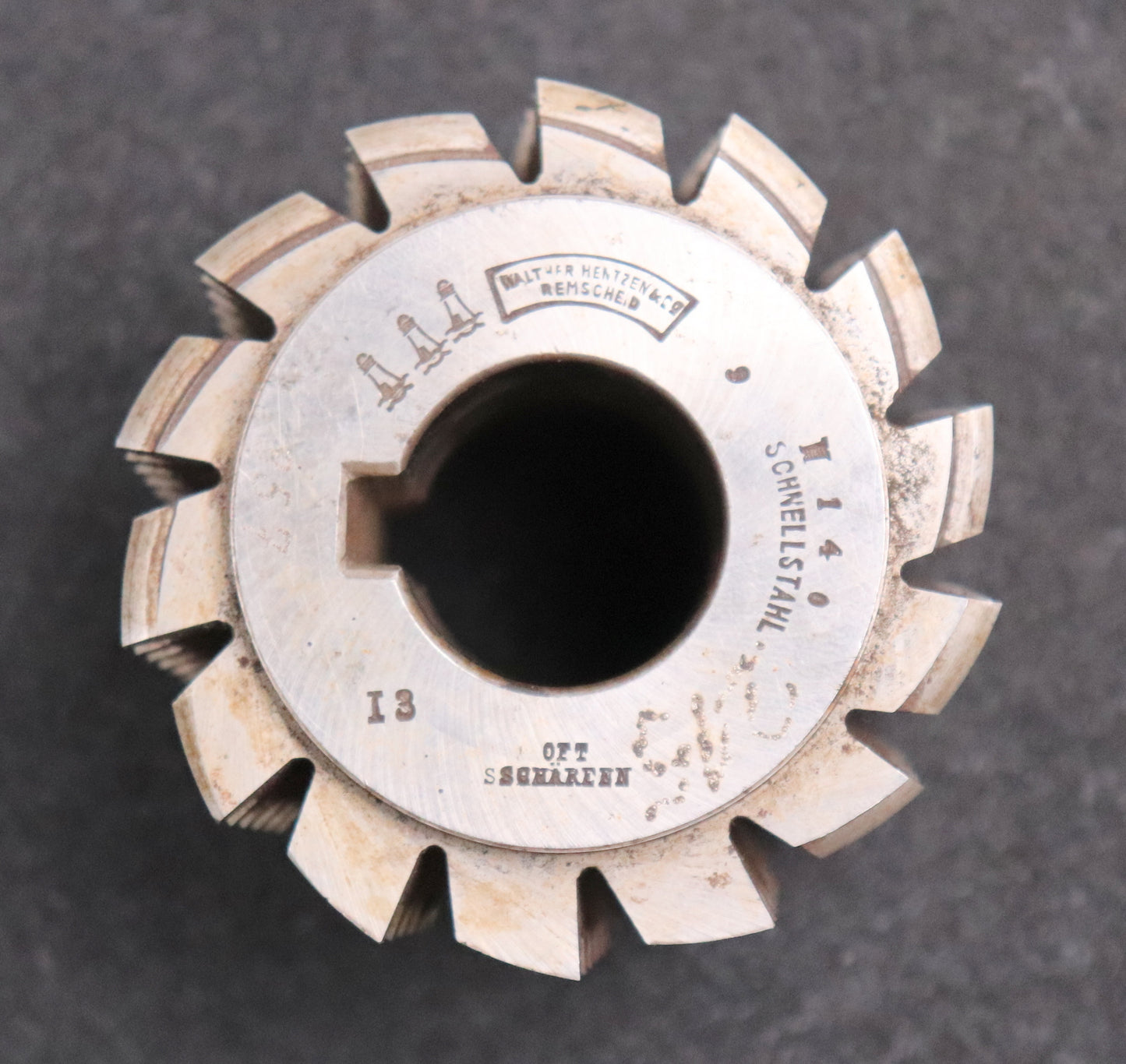 Bild des Artikels HENTZEN&CO-Keilwellen-Wälzfräser-10-Keile-32,5x26x5-Fertigfräser-Ø76x65xØ27mm