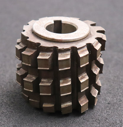 Bild des Artikels PWS-Keilwellen-Wälzfräser-10-Keile-71,4x78x12,3-Höcker-Fertigfräser