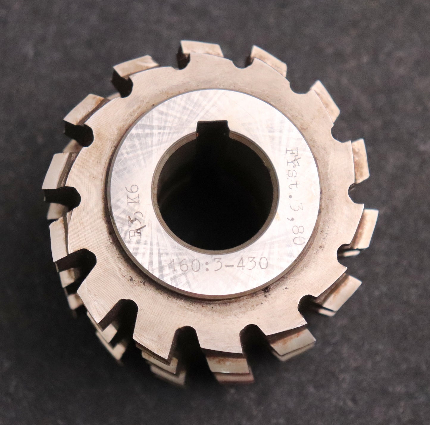 Bild des Artikels PWS-Keilwellen-Wälzfräser-10-Keile-71,4x78x12,3-Höcker-Fertigfräser