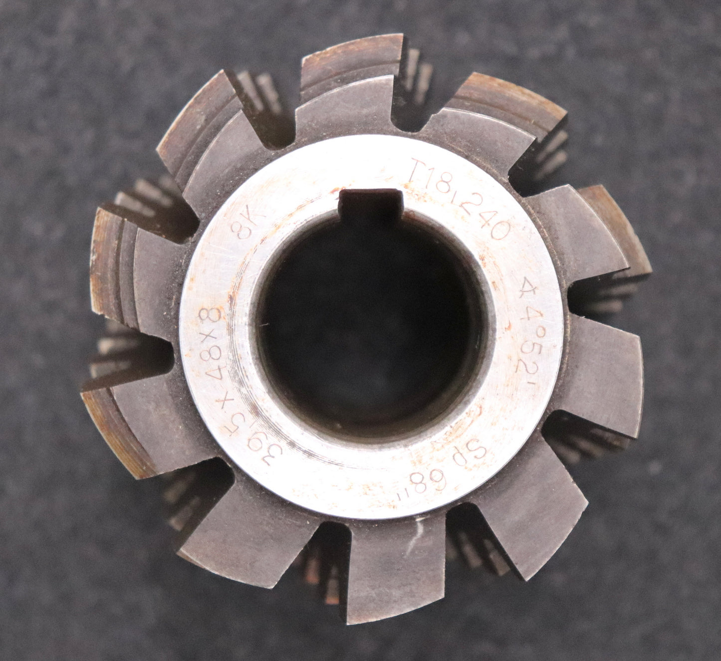 Bild des Artikels Keilwellen-Wälzfräser-8-Keile-39,5x48x8-Fertigfräser-Ø75x66xØ27mm-LKN-1gg.-Re