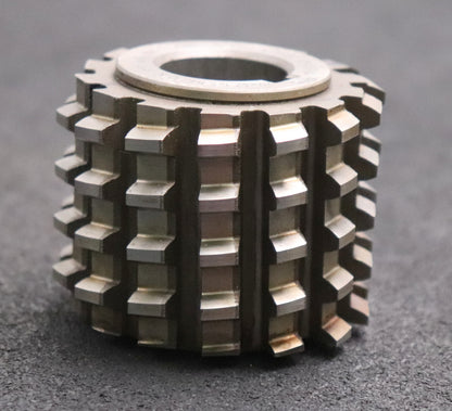 Bild des Artikels PWS-Keilwellen-Wälzfräser-10-Keile-29x37,1x2,84-Höcker-Fertigfräser-Ø69x56xØ27mm