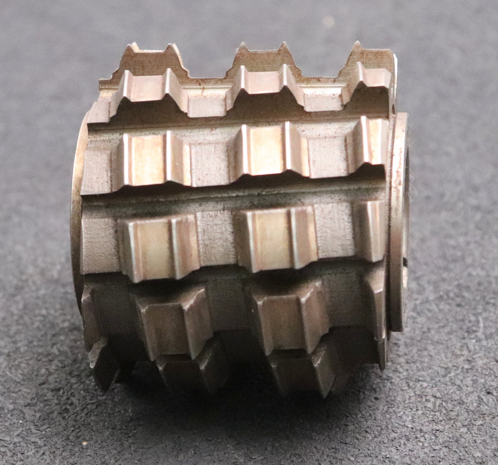 Bild des Artikels Keilwellen-Wälzfräser-8-Keile-60x52,3x10,3-mit-Höcker-Fertigfräser-Ø75x66xØ27mm