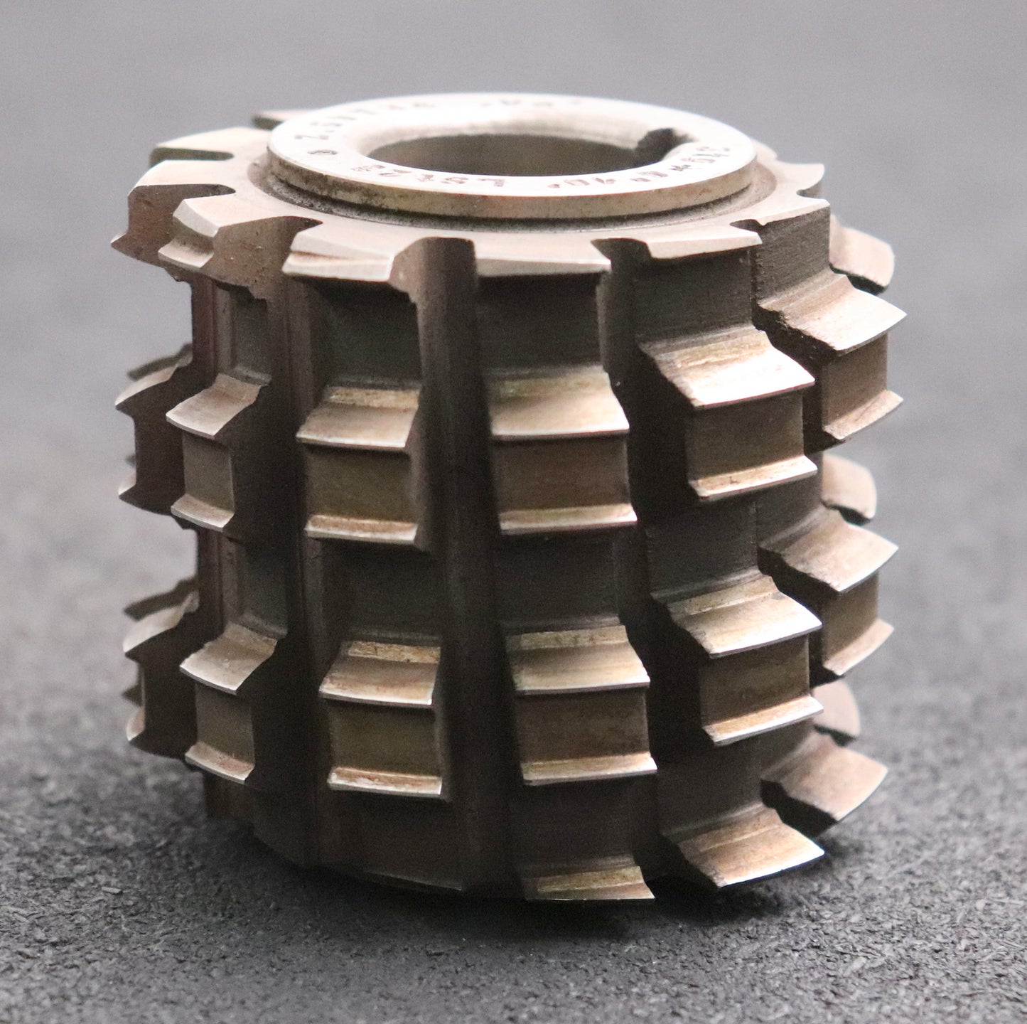 Bild des Artikels Keilwellen-Wälzfräser-8-Keile-60x52,3x10,3-mit-Höcker-Fertigfräser-Ø75x66xØ27mm