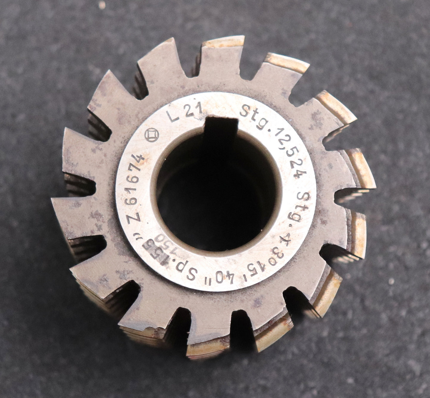 Bild des Artikels Keilwellen-Wälzfräser-10-Keile-41,8x35,1x6,42-Fertigfräser-Ø74x66xØ27mm-1gg.-Re