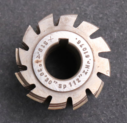 Bild des Artikels Keilwellen-Wälzfräser-8-Keile-45,6x40,8x8,3-Fertigfräser-Ø75x66xØ27mm-LKN