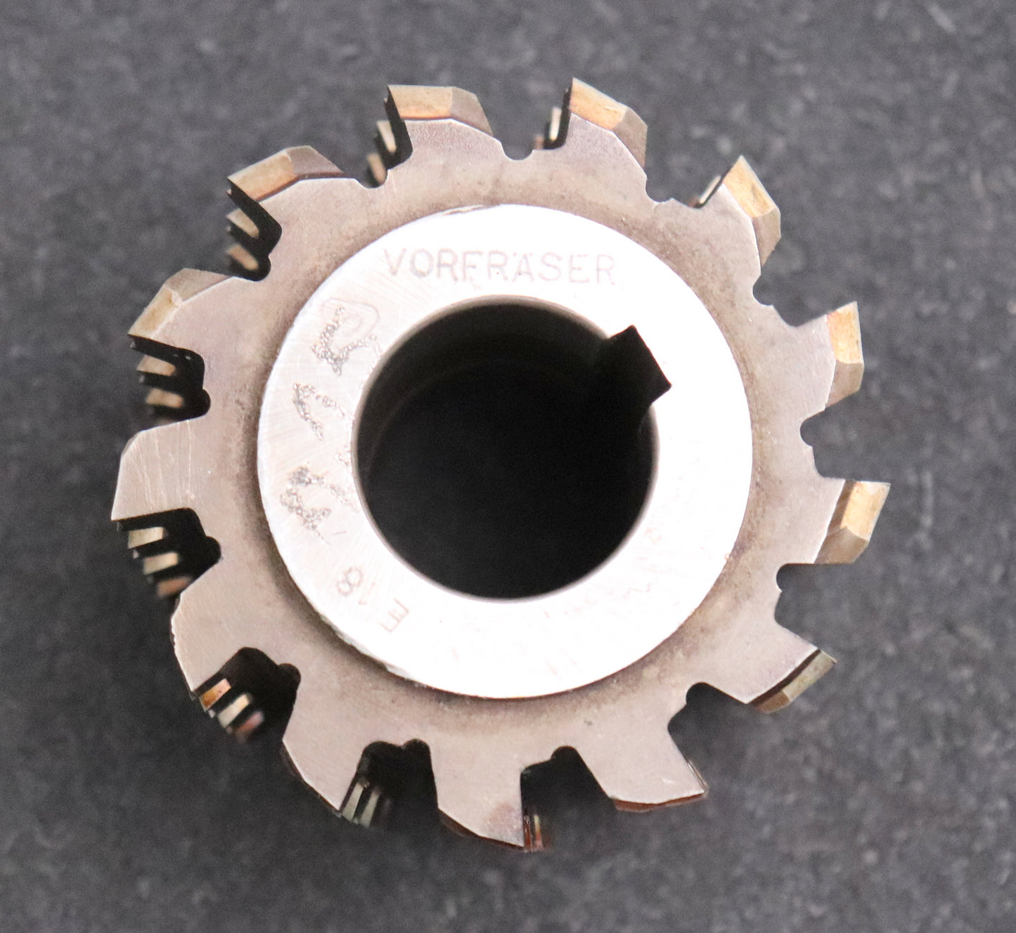 Bild des Artikels Keilwellen-Wälzfräser-6-Keile-28x34x7-mit-Höcker-Vorfräser-Ø73x69xØ27mm-mit-LKN