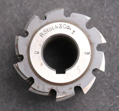 Bild des Artikels R.STOCK-Keilwellen-Wälzfräser-8-Keile-46,32x50x9,32-mit-Höcker-Fertigfräser