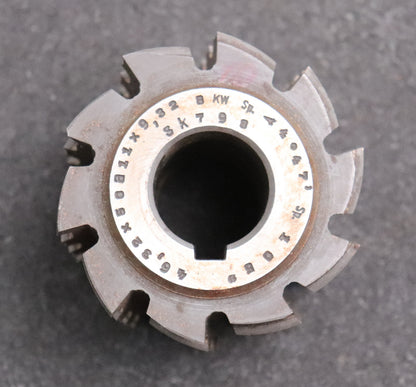 Bild des Artikels R.STOCK-Keilwellen-Wälzfräser-8-Keile-46,32x50x9,32-mit-Höcker-Fertigfräser