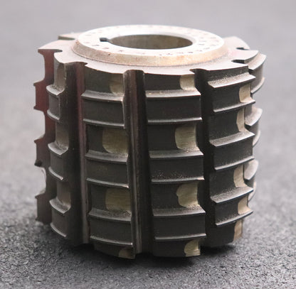 Bild des Artikels R.STOCK-Keilwellen-Wälzfräser-8-Keile-46,32x50x9,32-mit-Höcker-Fertigfräser