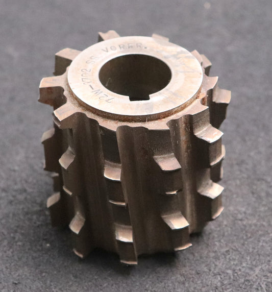 Bild des Artikels Keilwellen-Wälzfräser-6-Keile-52,3x59,9x14,3-mit-Höcker-Vorfräser-Ø73x70xØ27mm