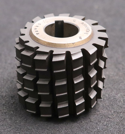 Bild des Artikels R.STOCK-Keilwellen-Wälzfräser-6-Keile-36,32x42x8,32-mit-Höcker-Fertigfräser