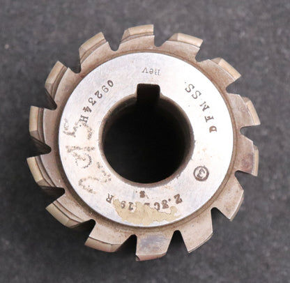 Bild des Artikels Keilwellen-Wälzfräser-6-Keile-24,8x20,16x6,3-mit-Höcker-Vorfräser-Ø75x65xØ27mm