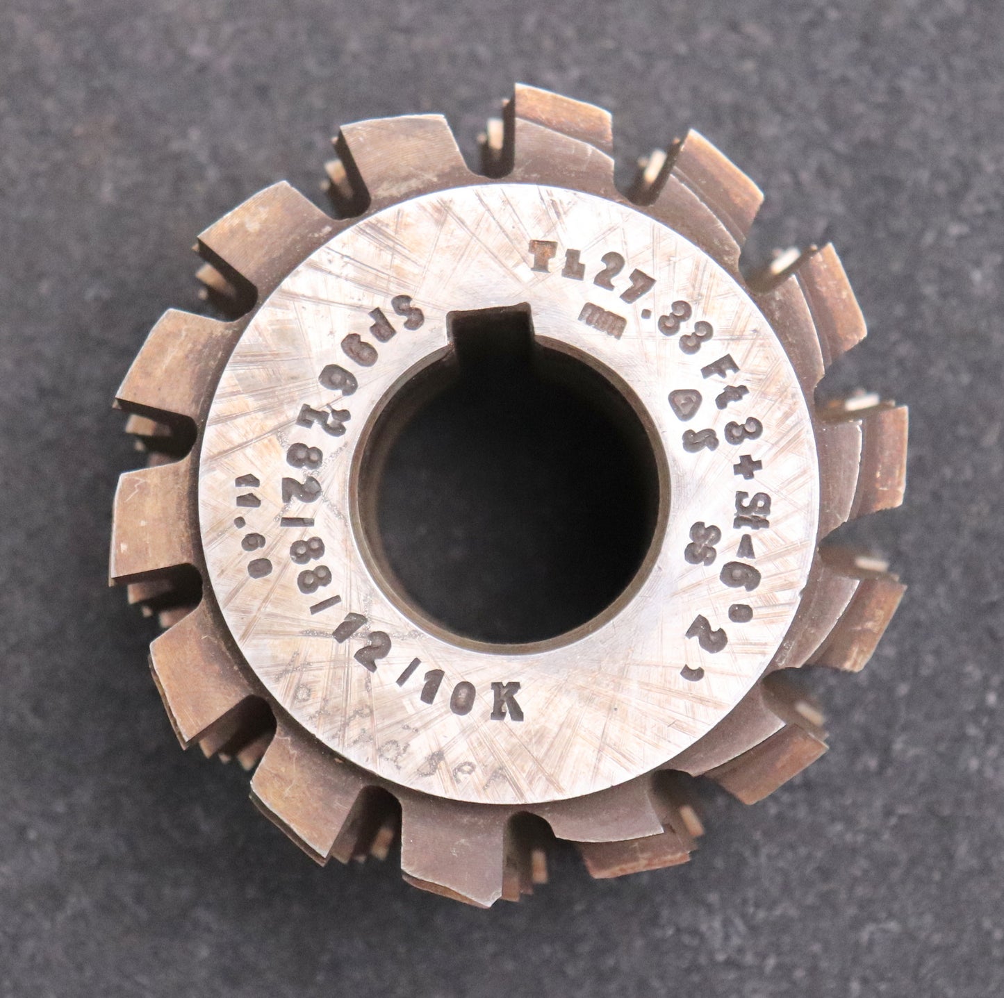 Bild des Artikels Keilwellen-Wälzfräser-10-Keile-81,4x88x12,3-Vorfräser-Ø90x60xØ32mm-LKN-1gg.-Re