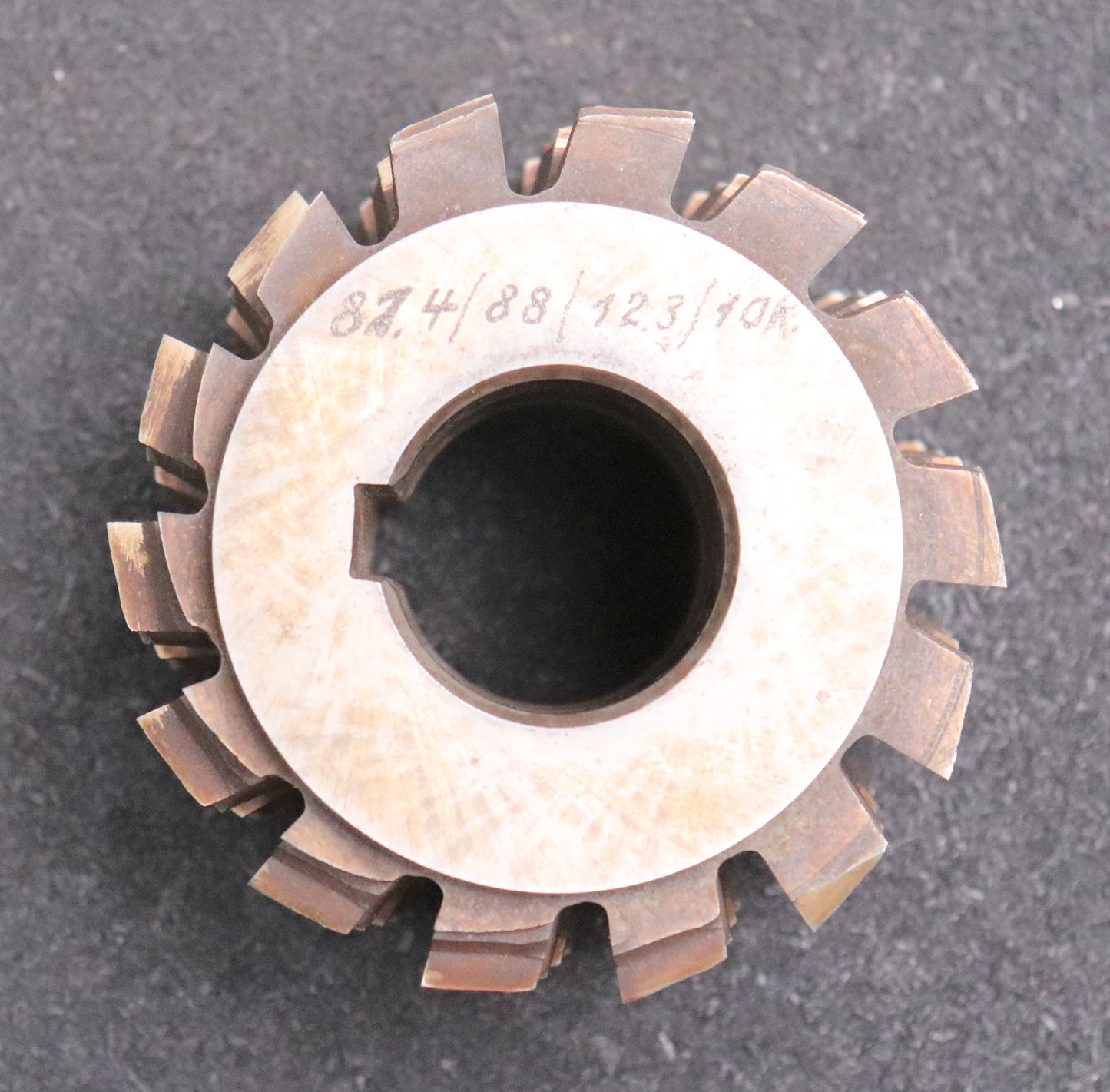 Bild des Artikels Keilwellen-Wälzfräser-10-Keile-81,4x88x12,3-Vorfräser-Ø90x60xØ32mm-LKN-1gg.-Re