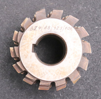 Bild des Artikels Keilwellen-Wälzfräser-10-Keile-81,4x88x12,3-Vorfräser-Ø90x60xØ32mm-LKN-1gg.-Re