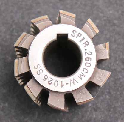 Bild des Artikels Keilwellen-Wälzfräser-6-Keile-18,3x22x5,3-mit-Höcker-Fertigfräser-Ø59x50xØ22mm