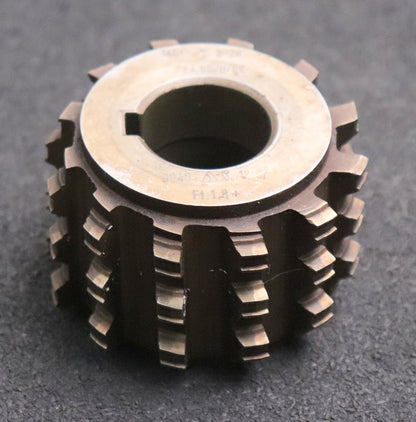 Bild des Artikels Keilwellen-Wälzfräser-6-Keile-21x24,85x6-mit-Höcker-Fertigfräser-Ø68x45xØ27mm