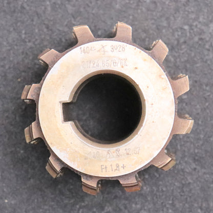 Bild des Artikels Keilwellen-Wälzfräser-6-Keile-21x24,85x6-mit-Höcker-Fertigfräser-Ø68x45xØ27mm