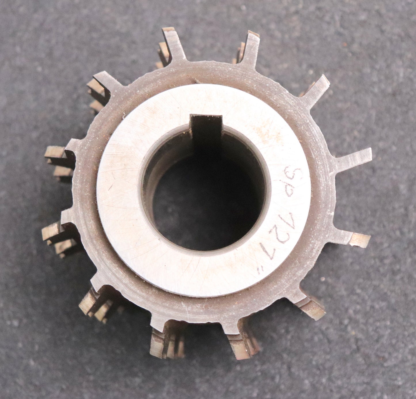 Bild des Artikels Keilwellen-Wälzfräser-10-Keile-72x82x12-mit-Höcker-Fertigfräser-Ø91x65xØ32mm