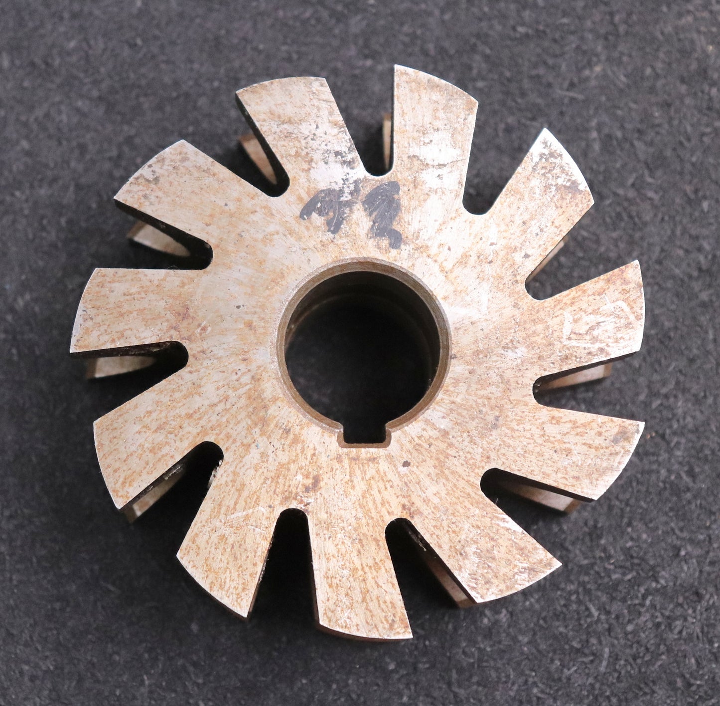 Bild des Artikels PWS-Halbrund-Formfräser-konkav-Radiusfräser-Radius-12mm-Ø100x44xØ27mm-mit-LKN