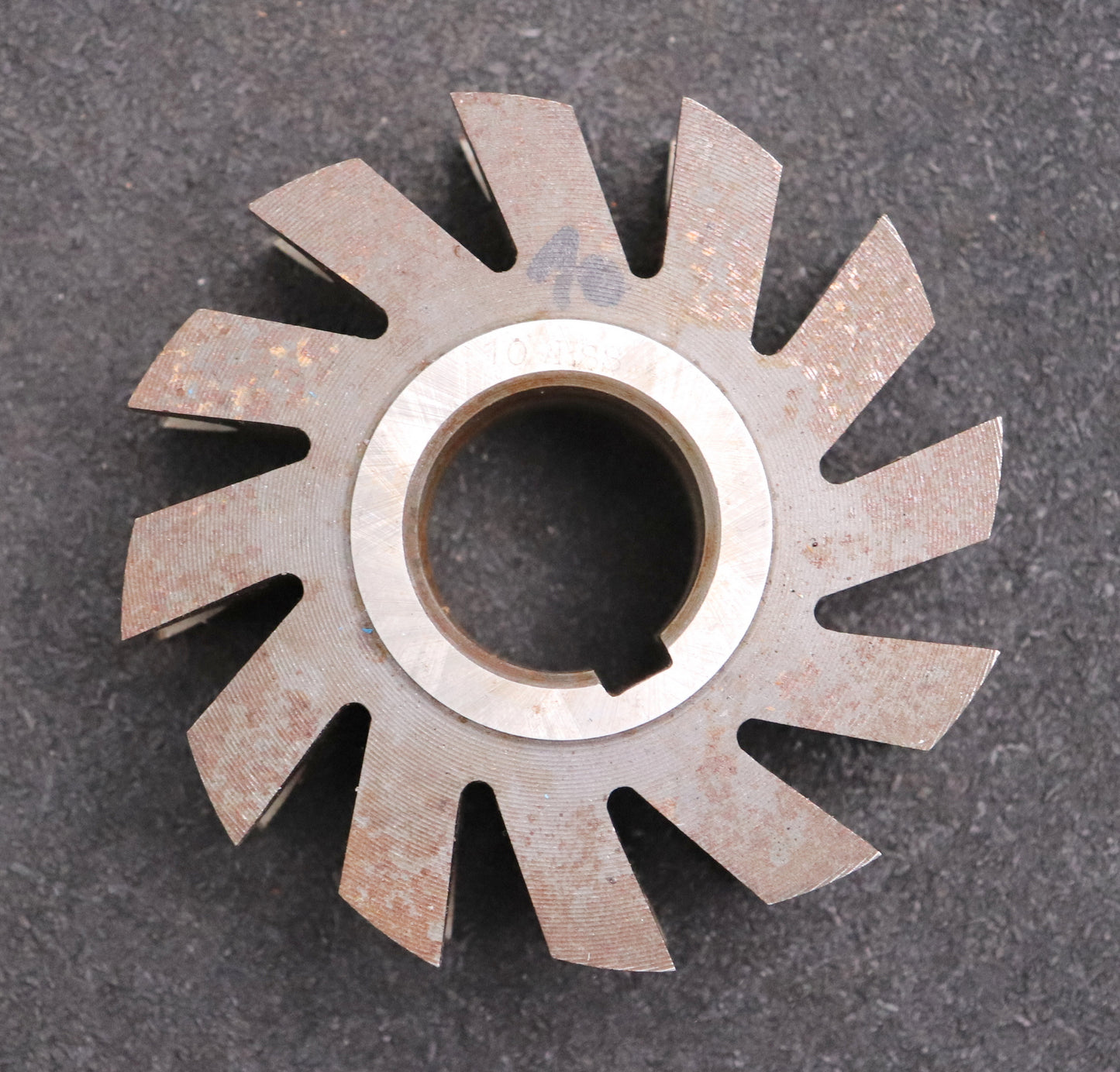 Bild des Artikels Halbrund-Formfräser-konkav-Radiusfräser-Radius-10mm-Ø78x36xØ32mm-mit-LKN