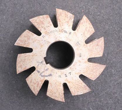 Bild des Artikels R.STOCK-Halbrund-Formfräser-konkav-Radiusfräser-Radius-17mm-Ø109x60xØ32mm