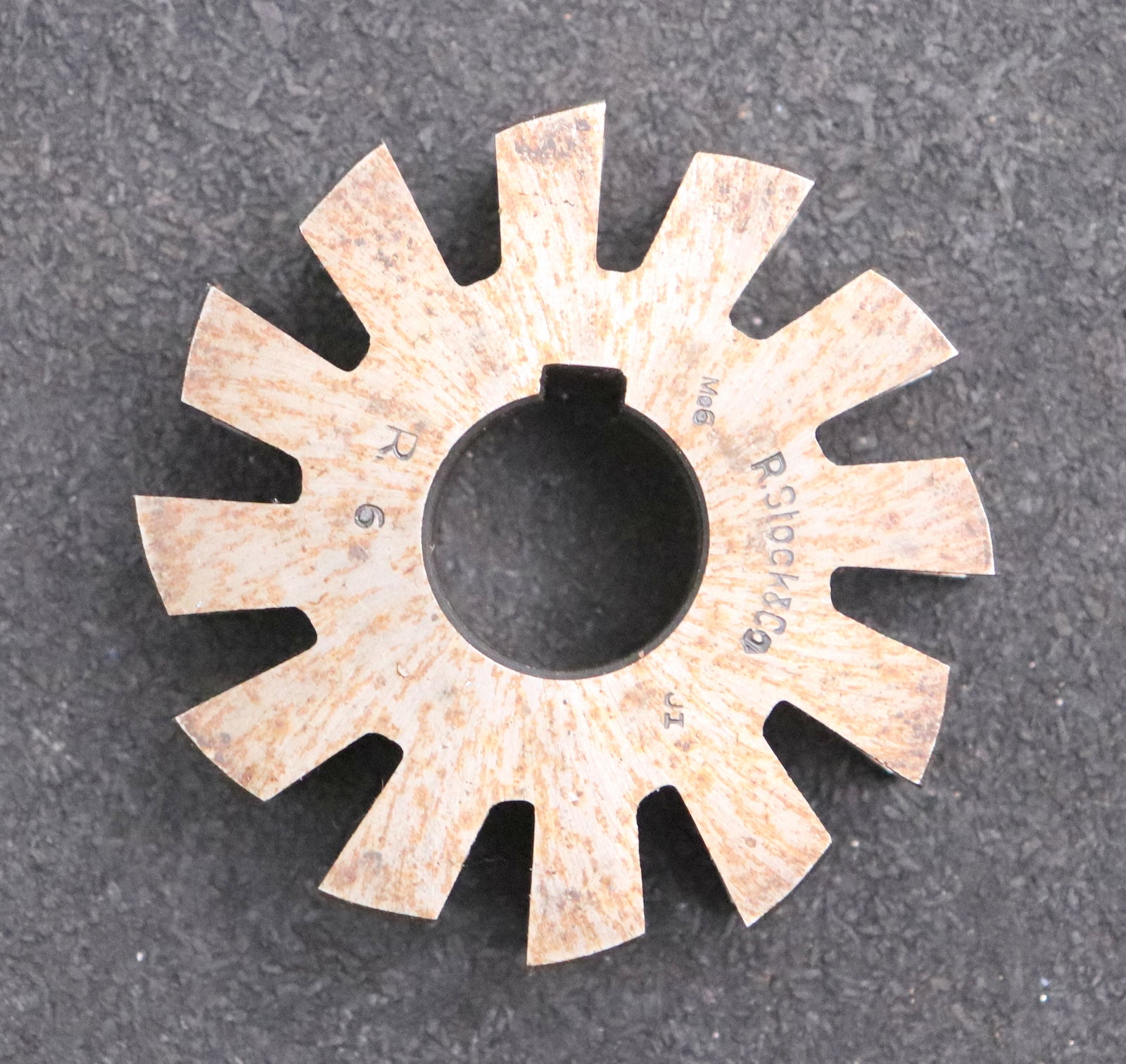 Bild des Artikels R.STOCK-Halbrund-Formfräser-konkav-Radiusfräser-Radius-6mm-Ø70x24xØ22mm-mit-LKN