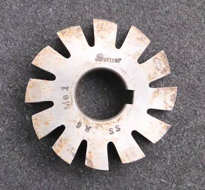 Bild des Artikels BÜTTNER-Halbrund-Formfräser-konkav-Radiusfräser-Radius-6mm-Ø66x23xØ22mm-mit-LKN