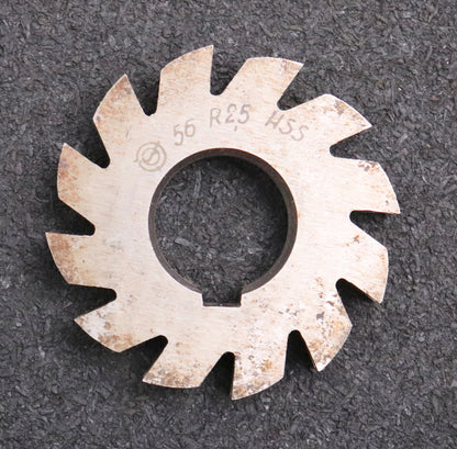 Bild des Artikels Halbrund-Formfräser-konkav-Radiusfräser-Radius-2,5mm-Ø57x10xØ22mm-mit-LKN