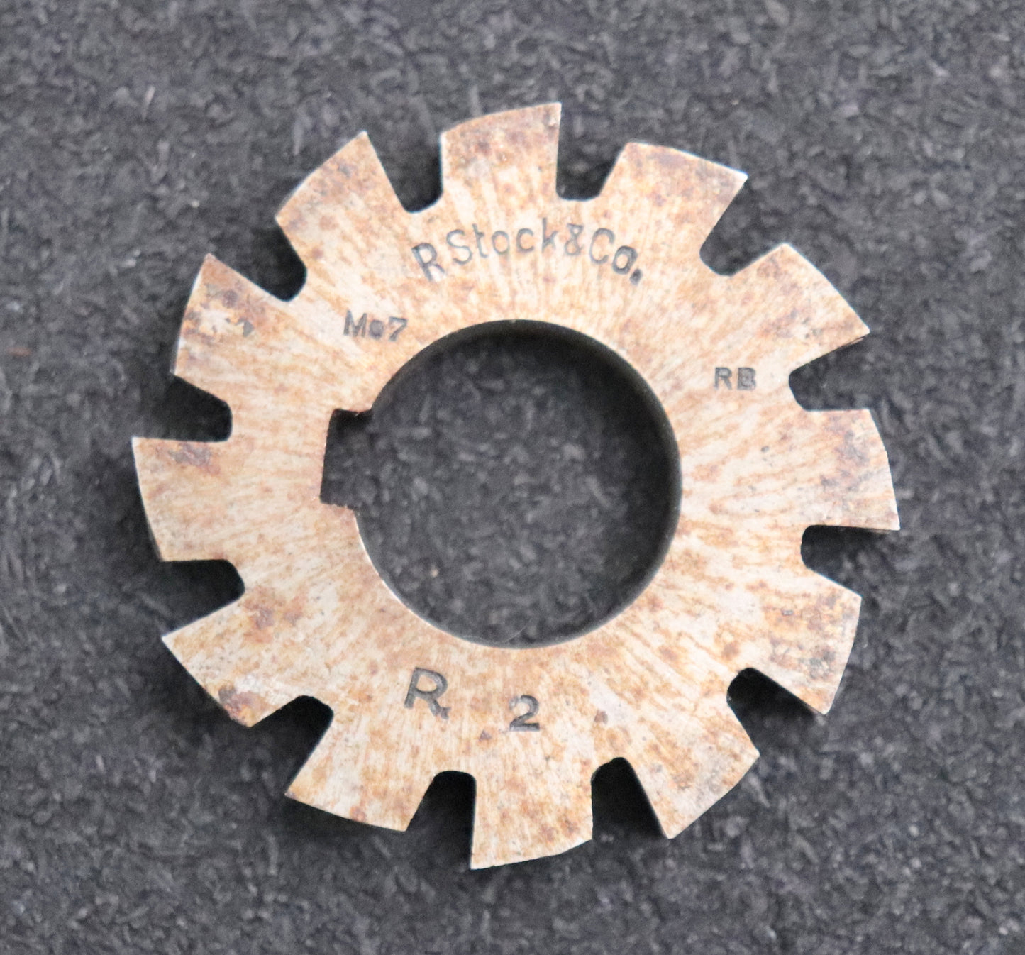 Bild des Artikels R.STOCK-Halbrund-Formfräser-konkav-Radiusfräser-Radius-2,0mm-Ø53x9xØ22mm