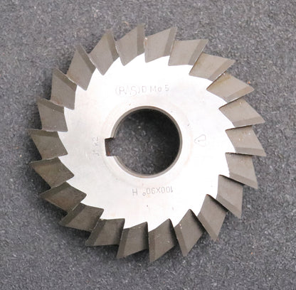 Bild des Artikels PWS-Prismen-Formfräser-konvex-Prismenwinkel-90°-Ø100x29xØ27mm-LKN
