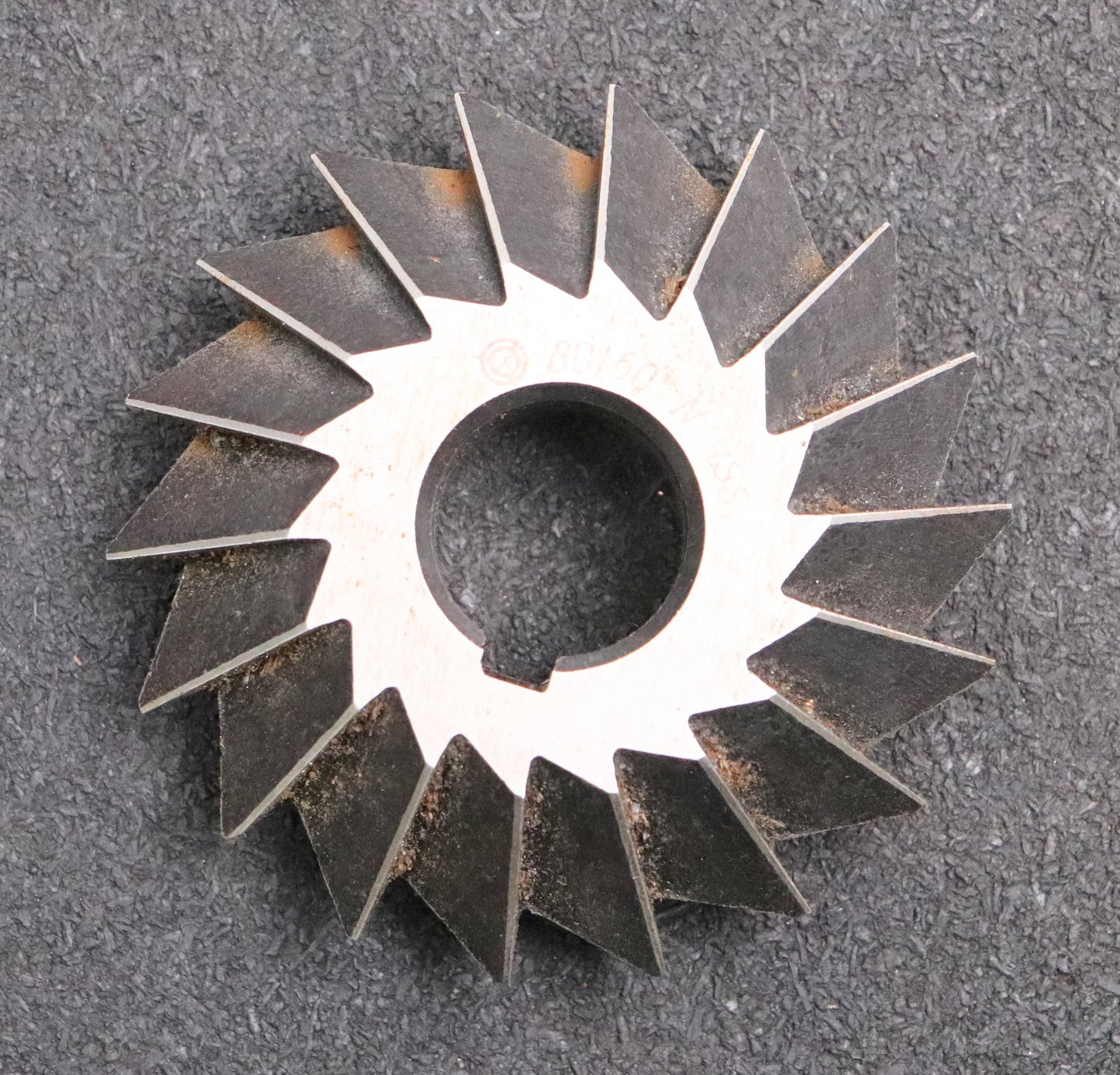 Bild des Artikels Prismen-Formfräser-konvex-Prismenwinkel-60°-Ø80x20xØ27mm-mit-LKN