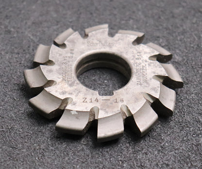 Bild des Artikels WESSELMANN-Zahnformfräser-m=-3,75-No.-2-Zähnezahlbereich-Z=-14-16