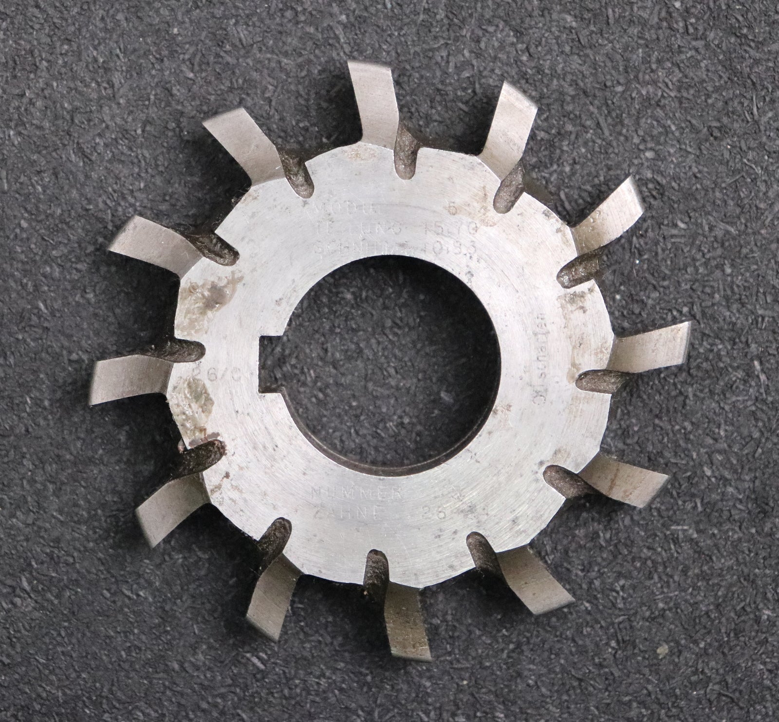 Bild des Artikels RICHARD-WEBER-Zahnformfräser-m=-5-No.-5-für-Zähnezahlbereich-Z=-26-34